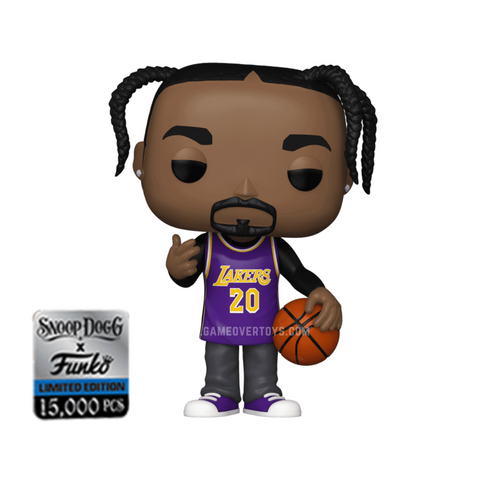 Snoop Dogg In Lakers Jersey - Snoop Dogg Pop! 15.000 Pcs
