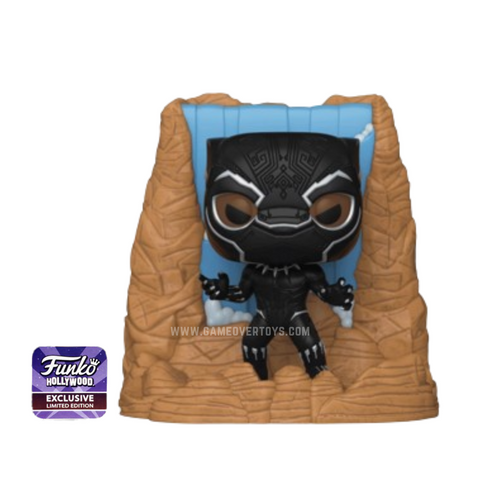 Black Panther With Waterfall - Marvel Pop!