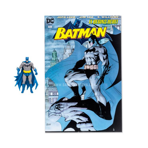 Batman: Hush - Batman with Comic Book - Scale Action Figure Pack