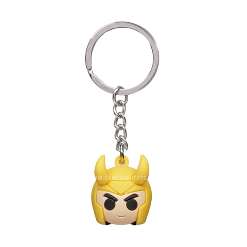 Loki Icon Ball Key Chain