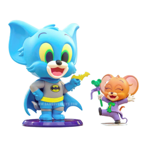 Tom & Jerry as Batman & the Joker WB100 Cosbaby - Hot Toys 2-Pack