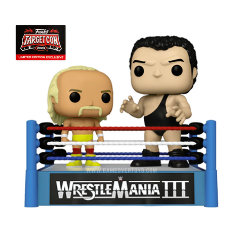 Hulk Hogan and Andre The Giant - Wrestlemania III Pop!