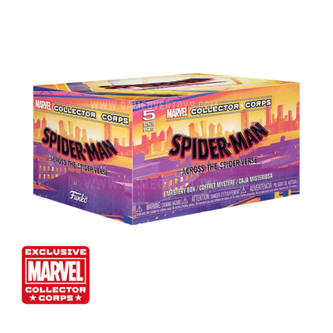 Spider-Man Across the Spiderverse Marvel Collector Corps Box Set!