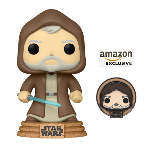 Obi-Wan Kenobi Tatooine with Pin - Star Wars Across The Galaxy Pop!