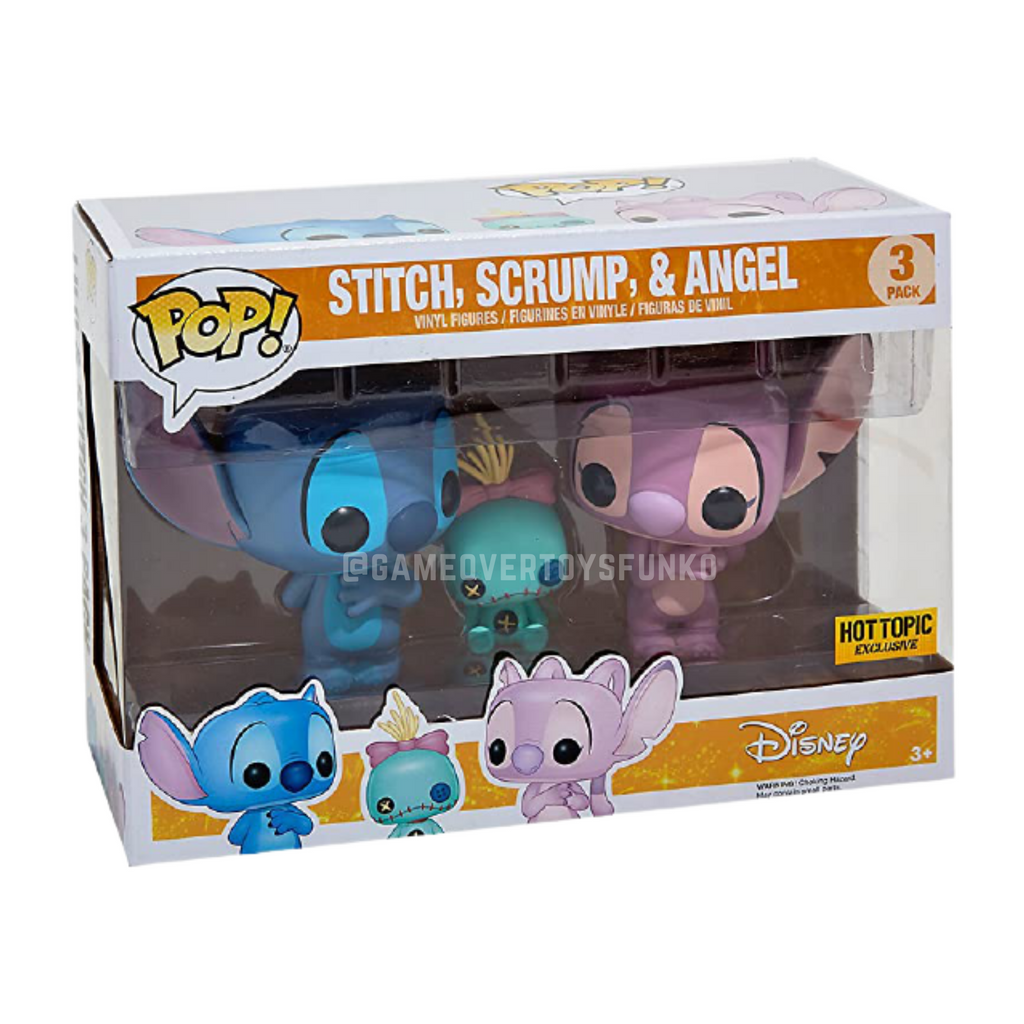 Stitch & Angel - Stitch, Scrump & Angel 3-pack Pop! – Game Over Toys