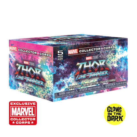 Thor Love And Thunder Marvel Collector Corps Box - Thor Theme Box Set!
